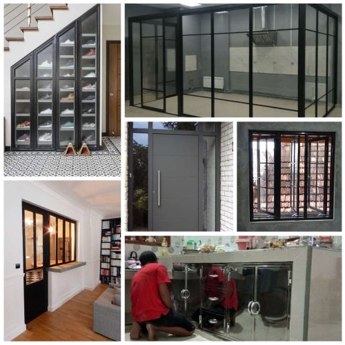 Jendela Aluminium Kaca Wedung