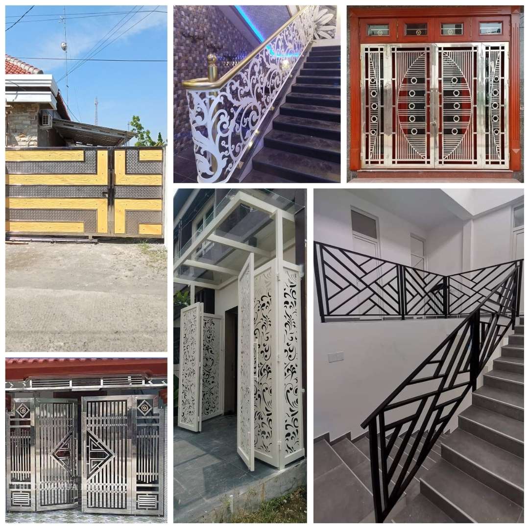Railing Tangga Custom Brati
