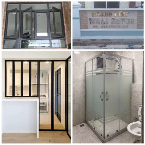 34 Jual Aluminium Kaca Godong