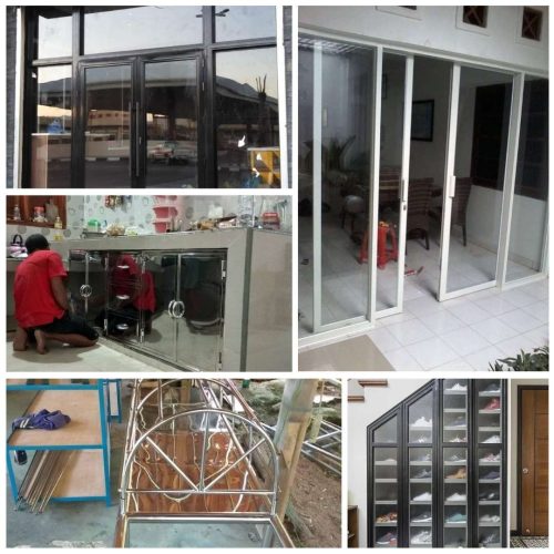 36 Aluminium Kaca Murah Gubug