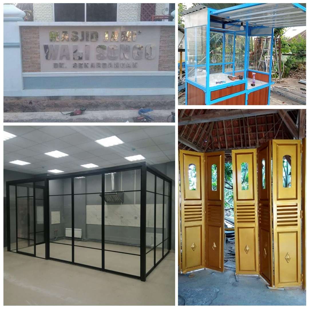 Custom Aluminium Kaca Klambu