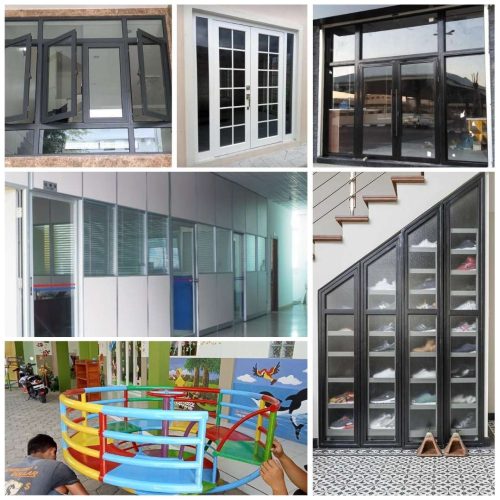 Aluminium Kaca Custom Karanganyar