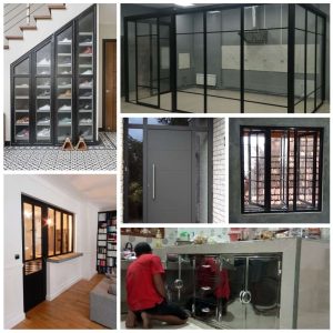 Jendela Aluminium Kaca Wedung