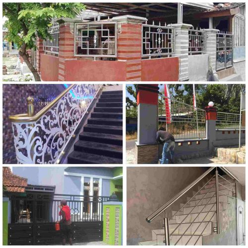 Jual Tangga Pagar Jati