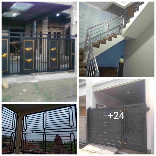 Tangga Pagar Stainless Sambong