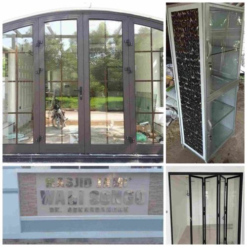 Kusen Aluminium Kaca Sambong