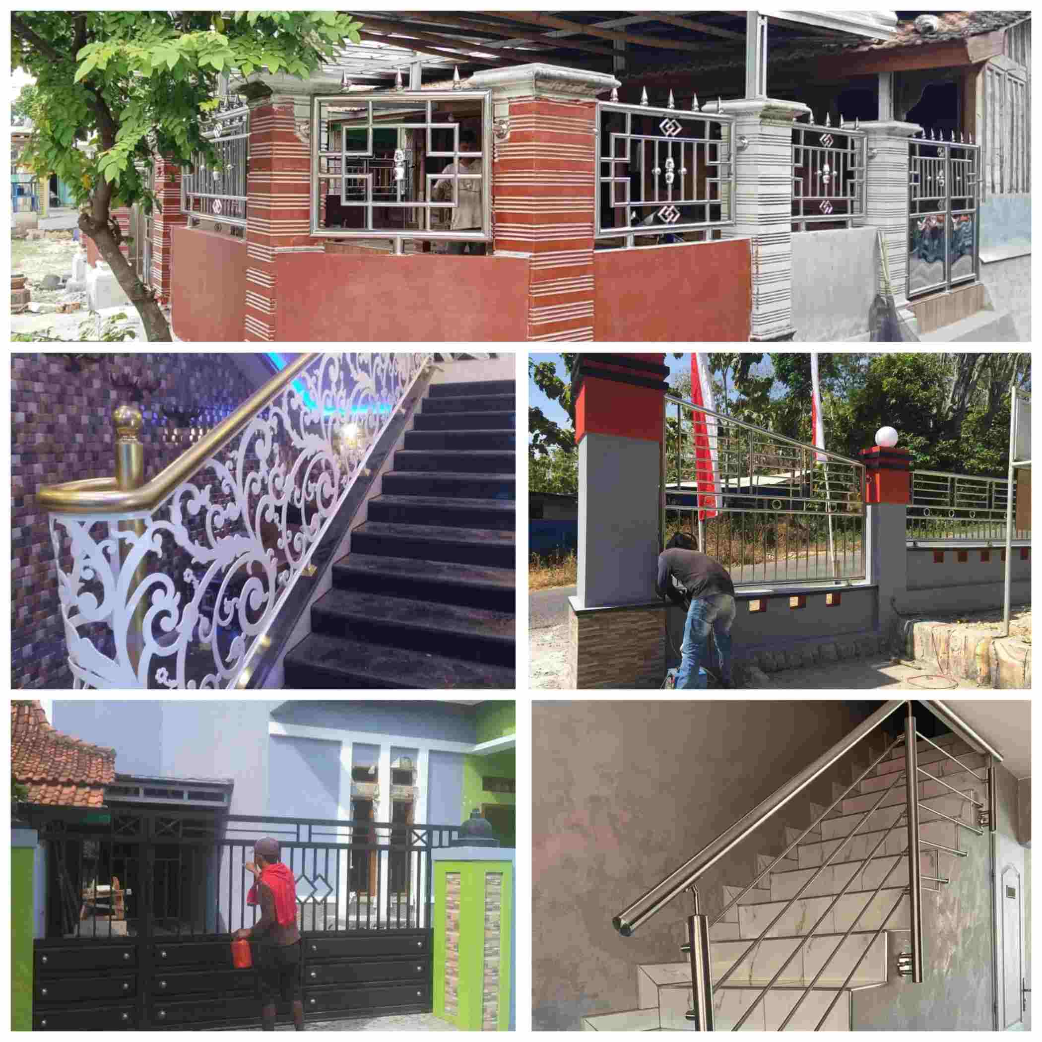 Jual Tangga Pagar Jati