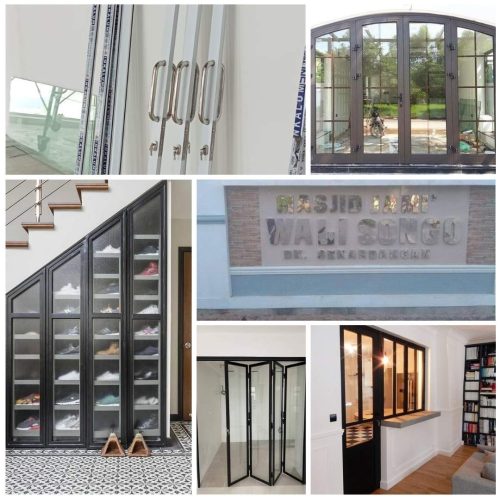 Aluminium Kaca Murah Sarang