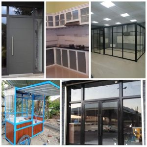 Aluminium Kaca Murah Winong