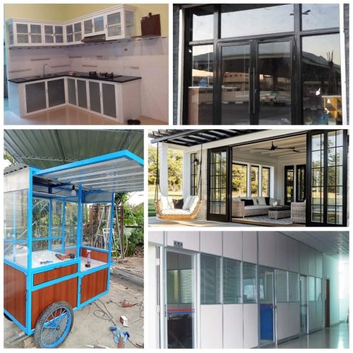 Aluminium Kaca Sukolilo Custom