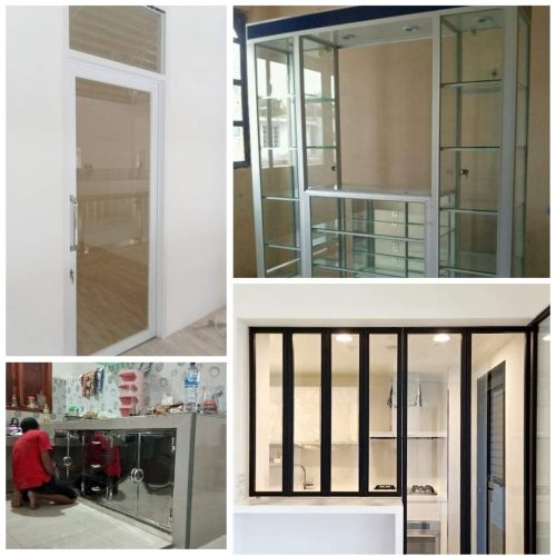 Aluminium Kaca Trangkil Murah