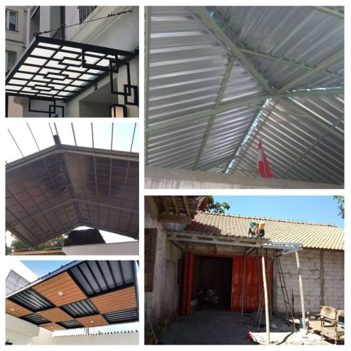 Kanopi Baja Ringan Jaken Kanopi Baja Ringan Jaken