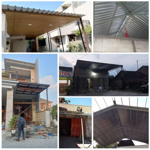 Kanopi Minimalis Custom Kudus