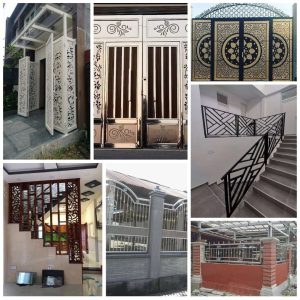 Pagar Railing Murah Gebog