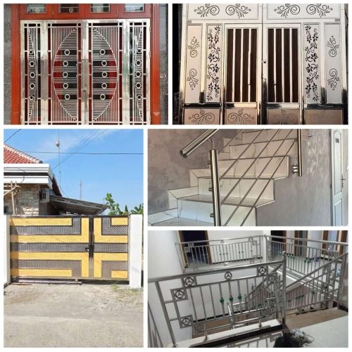Pagar Railing Tangga Sulang