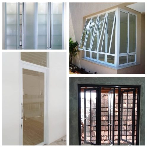 Aluminium Kaca Custom Ampel