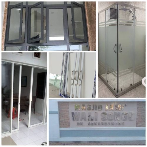 Aluminium Kaca Custom Andong Aluminium Kaca Custom Andong