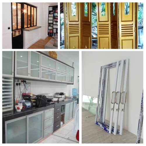 Aluminium Kaca Custom Selo