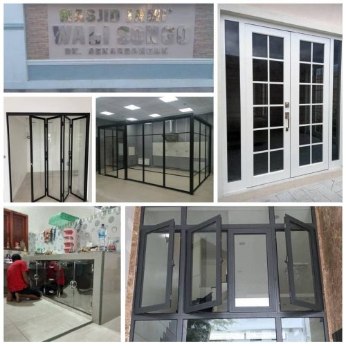 Jual Aluminium Kaca Bawen