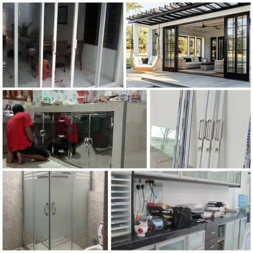 Jual Aluminium Kaca Plupuh