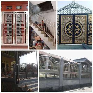 Pagar Stainless Custom Bancak