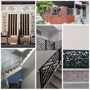 Pagar Tangga Custom Bawen