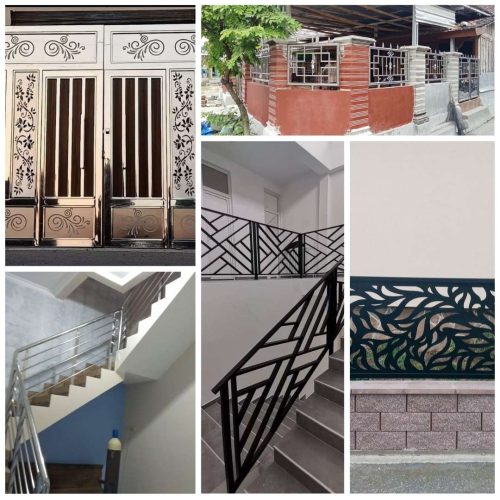 Pagar Tangga Custom Bawen