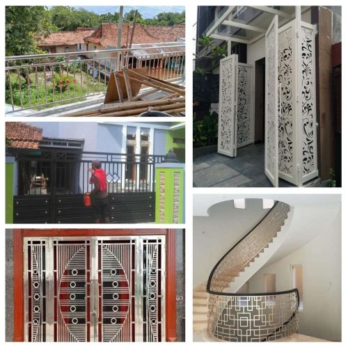 Railing Pagar Custom Tangen