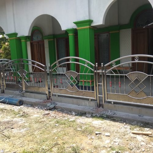 Jasa Pagar Stainless Steel Grobogan