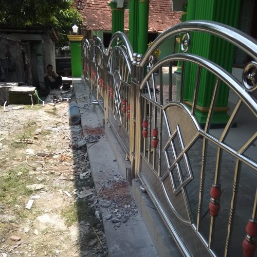 Jasa Pagar Stainless Steel Grobogan