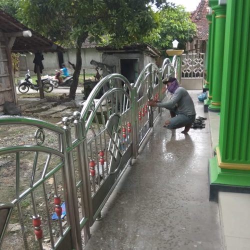 Jasa Pagar Stainless Steel Grobogan