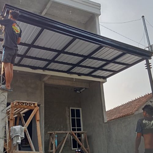 Jasa Pemasangan Kanopi Kordoda Profil Pati
