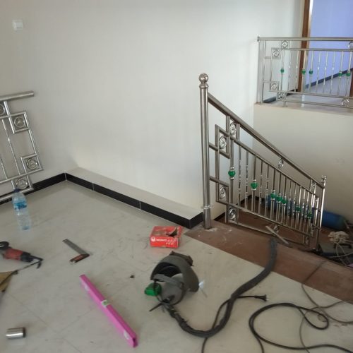 Jasa Railing Tangga Stainless Kudus