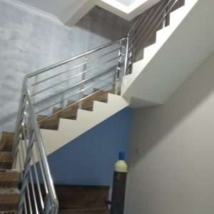 Jasa Railing Tangga Stainless Pati